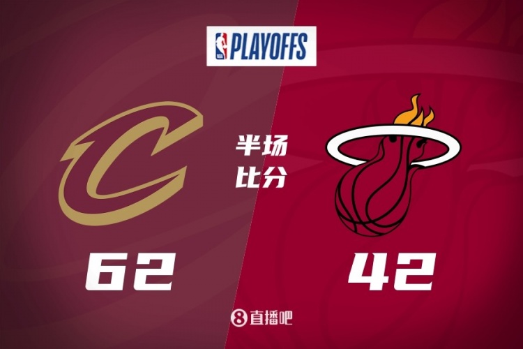 騎士首節(jié)18-0攻擊波&半場(chǎng)領(lǐng)先熱火20分！阿倫7中7 維金斯僅5分