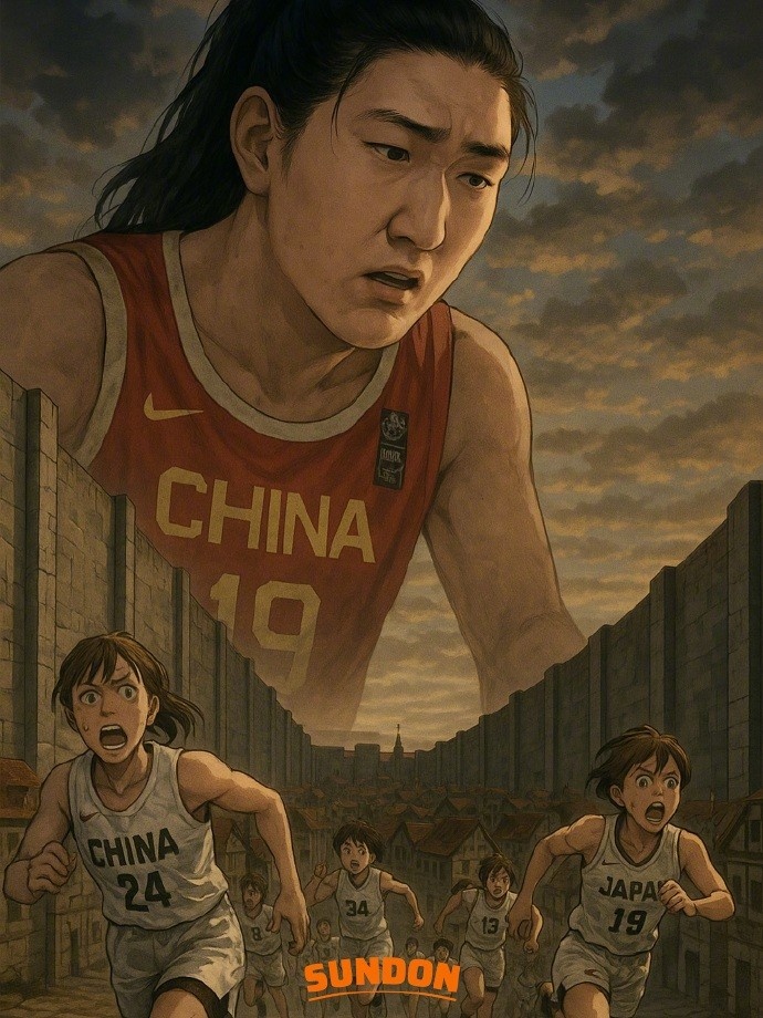 進擊的巨人既視感??張子宇兩戰(zhàn)日本無人能擋 對方球員落荒而逃