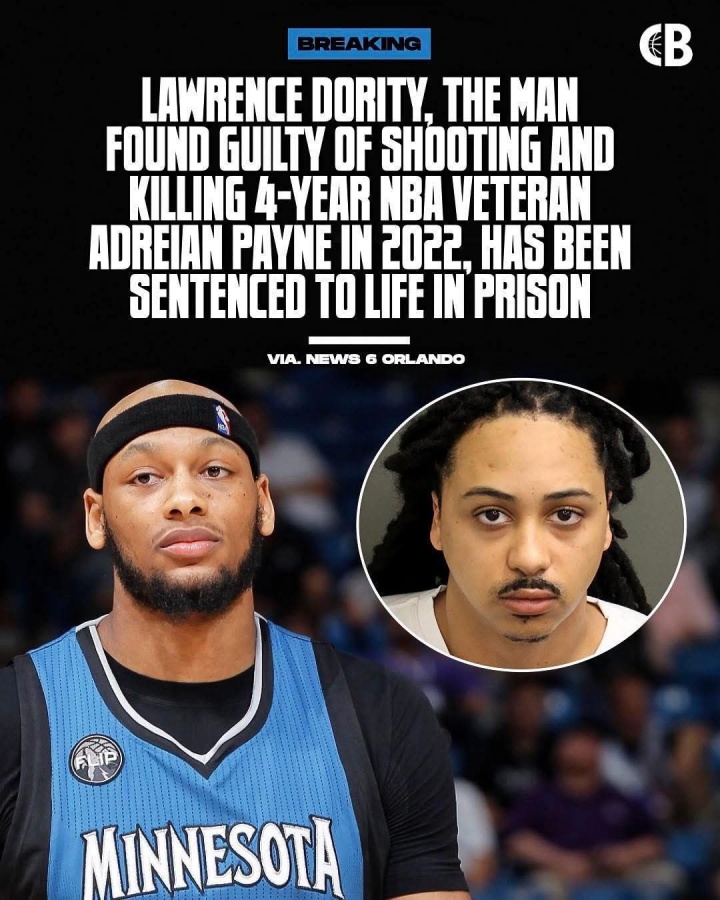 RIP！前NBA球員阿德里安-佩恩被槍殺 歷時3年兇手被判終身監(jiān)禁
