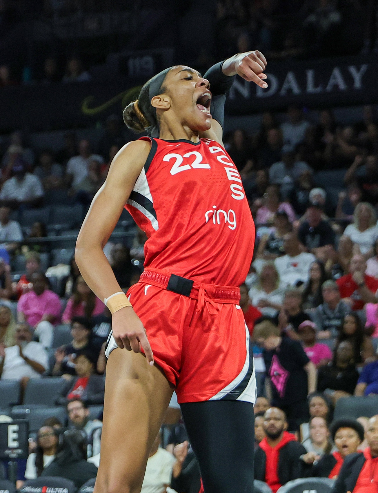 阿賈-威爾遜砍個人生涯第36次30+ WNBA歷史第二&僅次于陶樂西