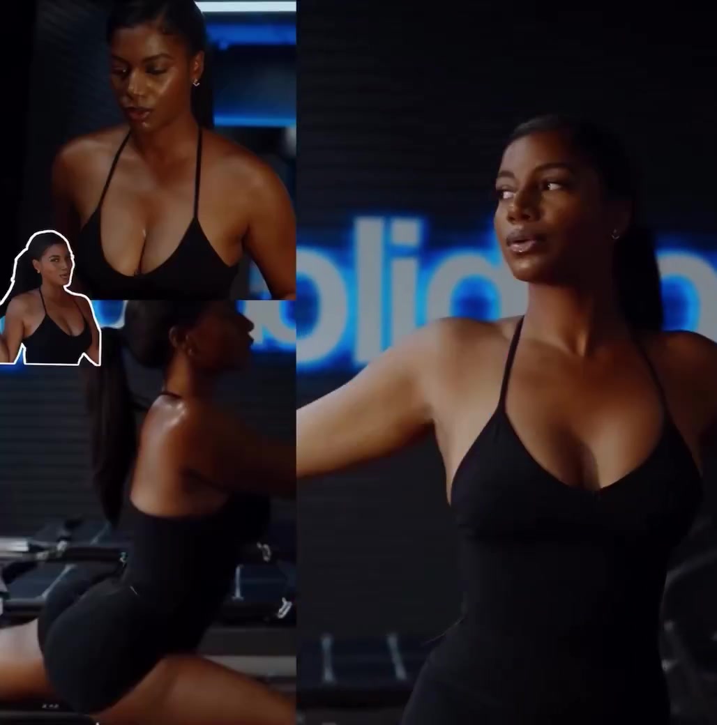 身材相當炸裂！美女NBA場邊記者曬保持傲人身材的鍛煉視頻