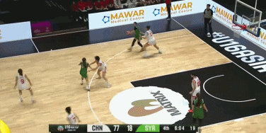 不容易！敘利亞U16女籃下半場(chǎng)被中國(guó)隊(duì)打出36-0之后終于得分