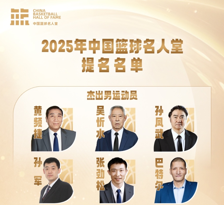 傳奇自傳承！上直播吧 舉薦中國籃球名人堂成員——男運動員篇