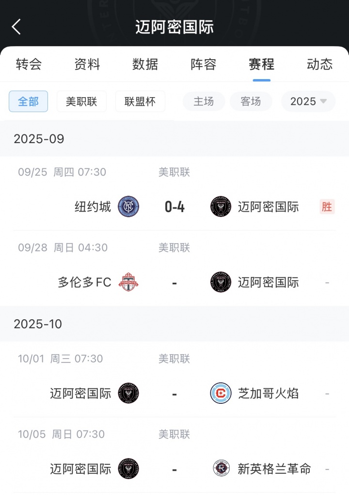 兩連客！邁阿密下場比賽間隔不足67小時，還需奔赴加拿大