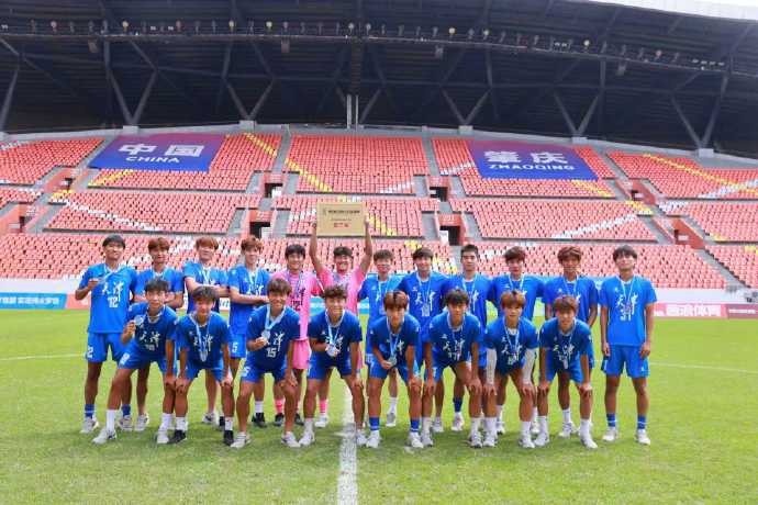 中青賽高中年齡段U17總決賽，津門虎U17斬獲全國季軍！